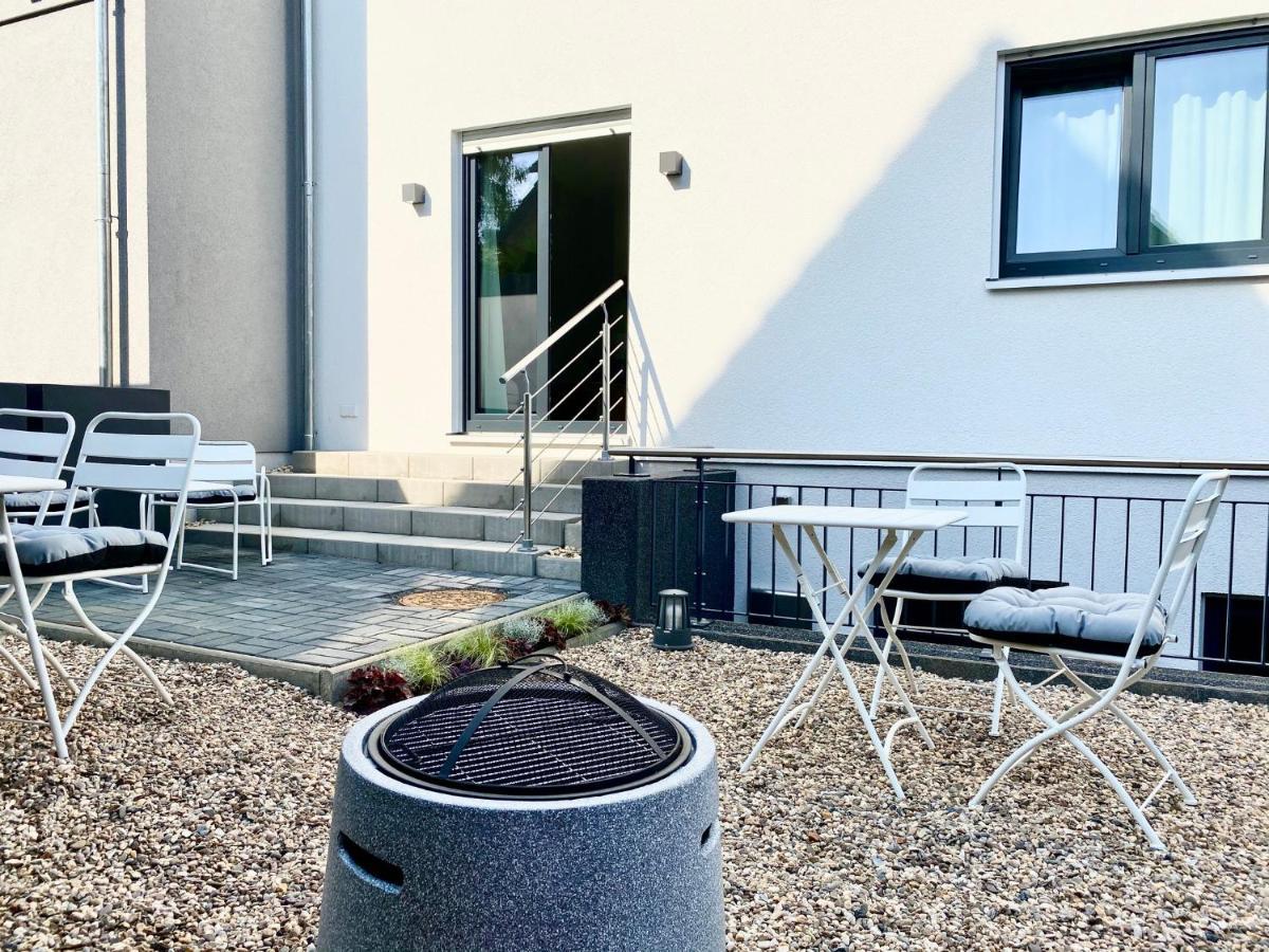 Modernes Apartment, Terrasse Und Garten Am Lilienthalpark Im Suedwesten Berlins Exteriér fotografie