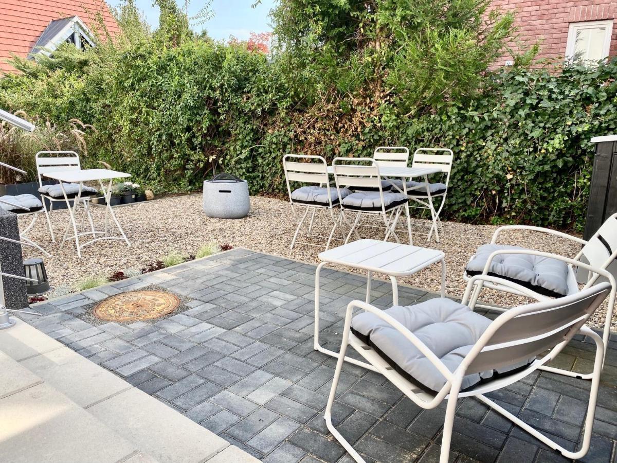 Modernes Apartment, Terrasse Und Garten Am Lilienthalpark Im Suedwesten Berlins Exteriér fotografie